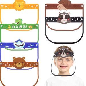 Face Covering Clear Visor Elastic Band Reusable Face Shield 6 Pieces